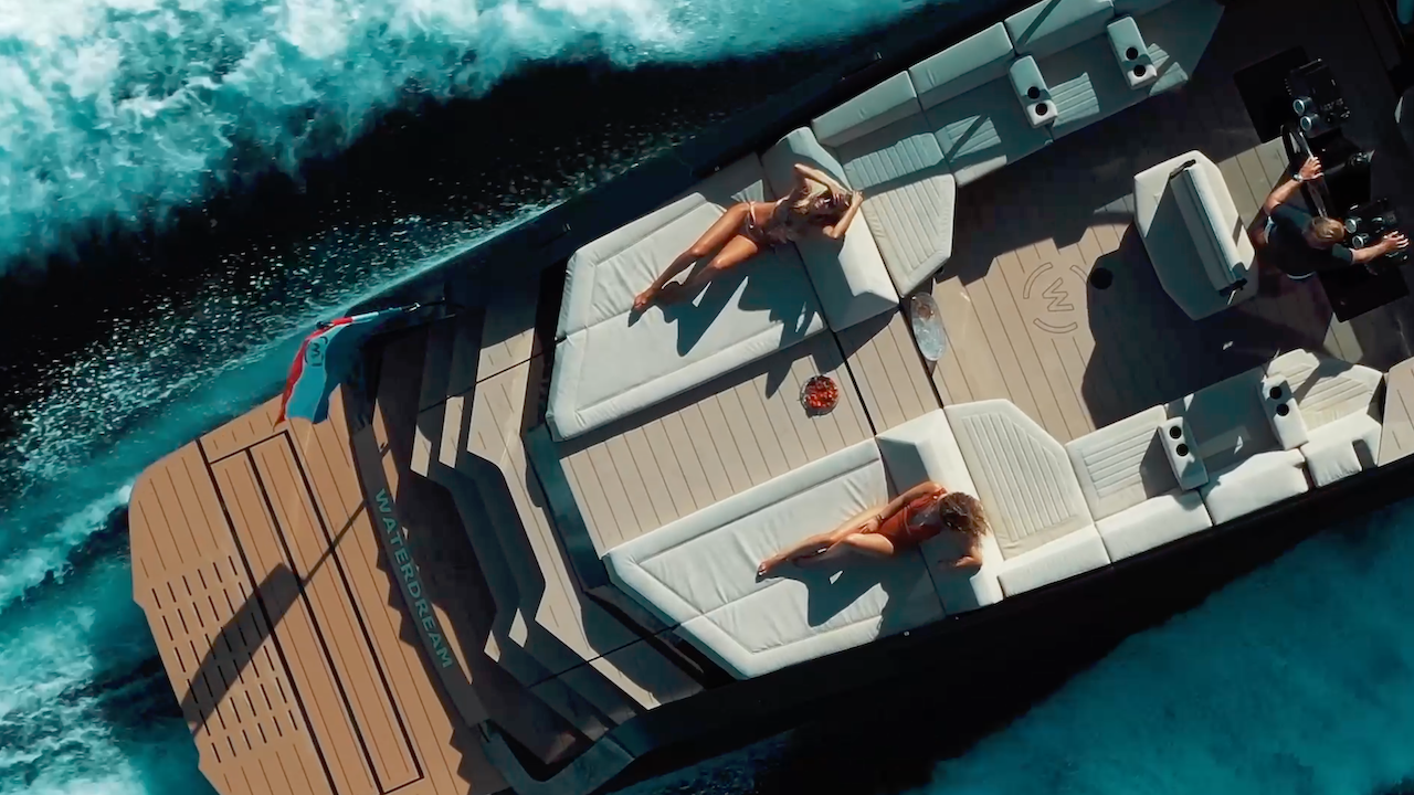Waterdream yacht video by Spanish filmmaker